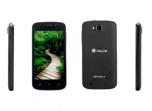 Smartphone Odysea 4 Black Ngs